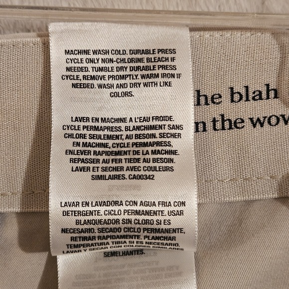 Dockers Shorts Tan 16 Women's Stretch  Flat Front Chino Casual Vacation Classic - Picture 6 of 8